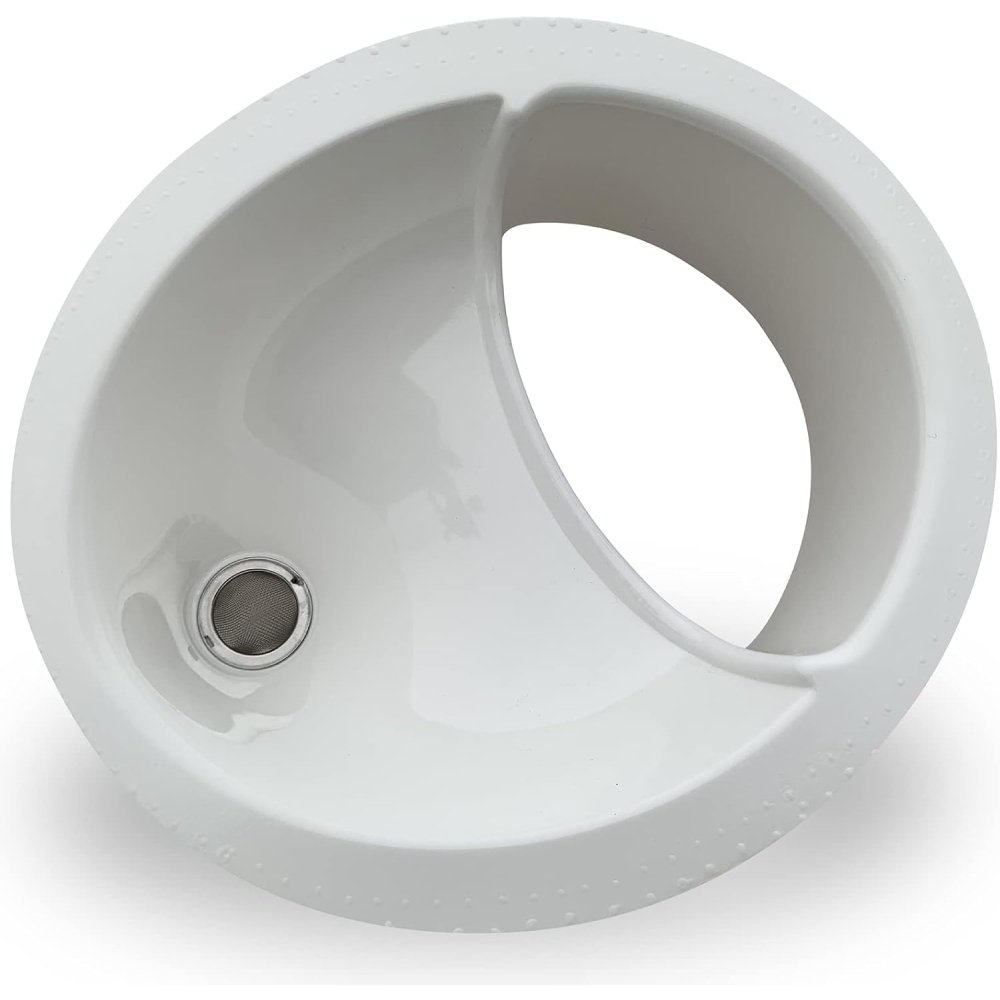 Image of Free range designs urine separatore per compost sedile wc bianco