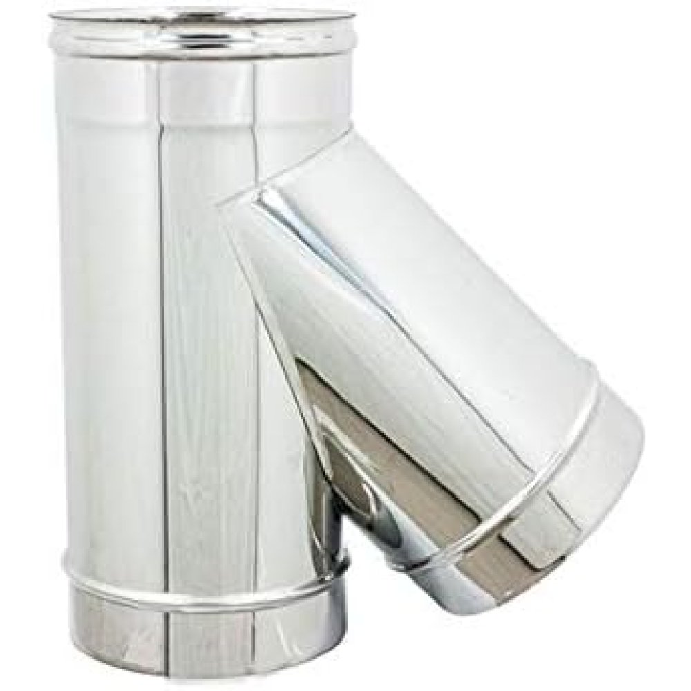 Raccordo a y braga mf codino m inox 5 decimi aisi 316 (160mm)