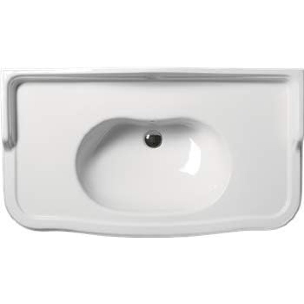 Gsi old antea lavabo 105x33 bianco console da mobile 105