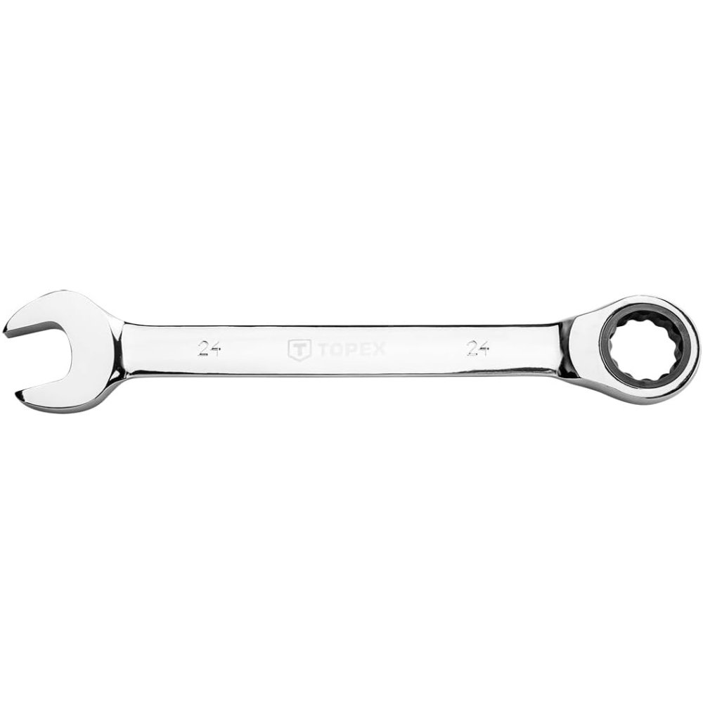 Topex 35d750 chiave combinata a a cricchetto 24 mm