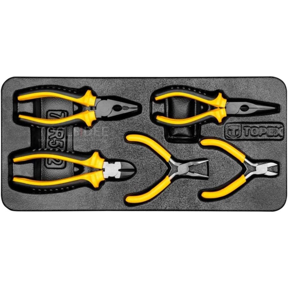 Topex 79r512 set di pinze, 5 pz z