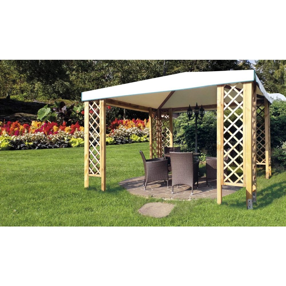 Gazebo 360x360 capri losa lo gz3 60360cg
