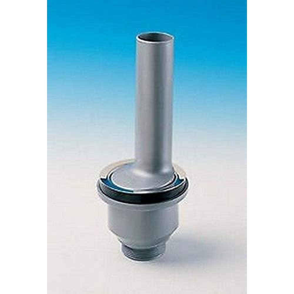 Piletta profonda cp tubo sfior.1 70mm met uscita 2 lira 9.6881.1