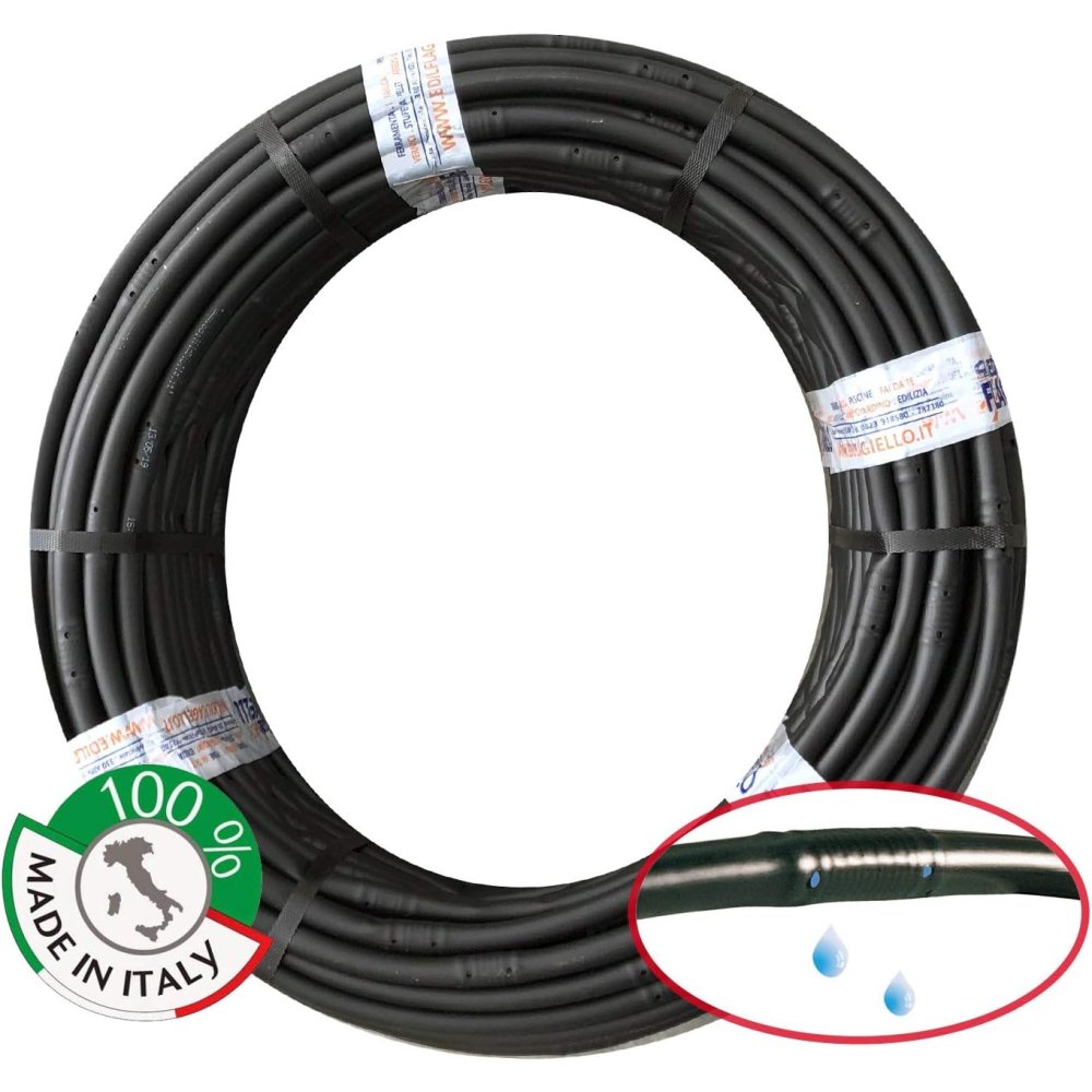 Edil flagiello brico goutte goutte en poly thyl ne de 50 m de