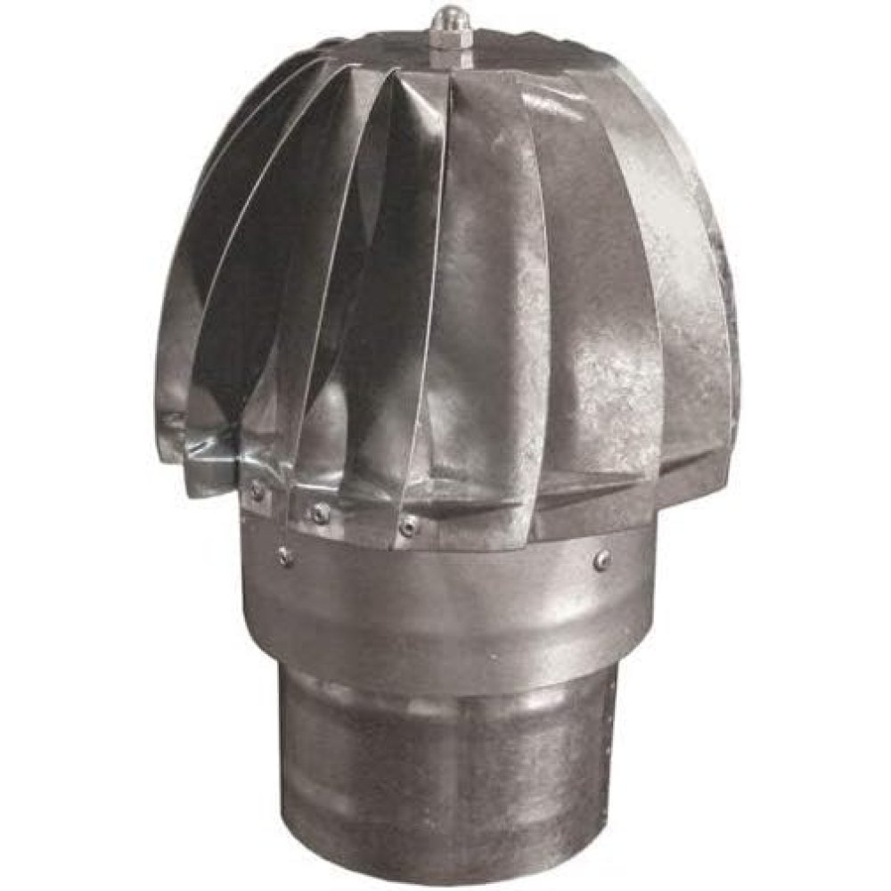 Fumaiolo girevole cappello eolico zincato d 140 camino canna fu