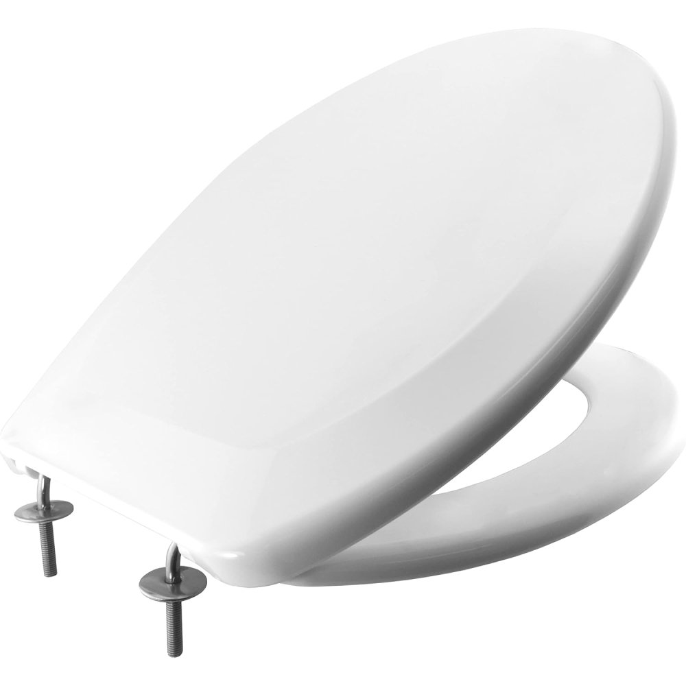 Bemis ashford thermoplast - sedile wc con paraurti in plastica m