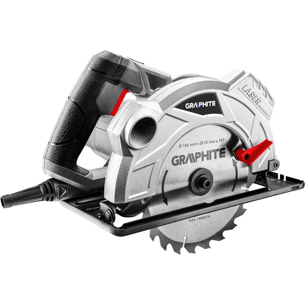 Topex 58g492 sega circolare 1500 00w, lama 185x20mm