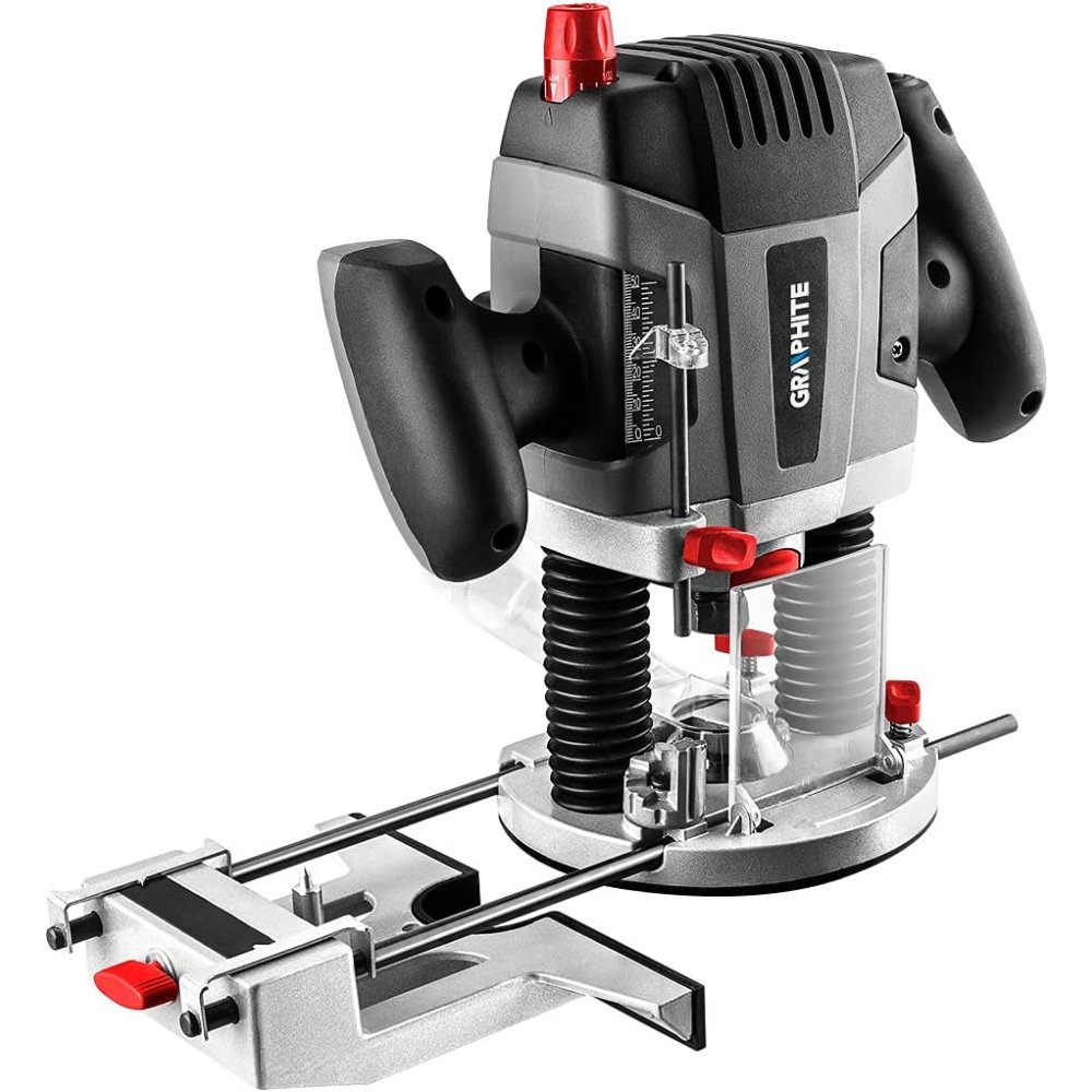 Topex 59g717 fresatrice 1300w ma mandrino 8-12mm velocità  1100 d