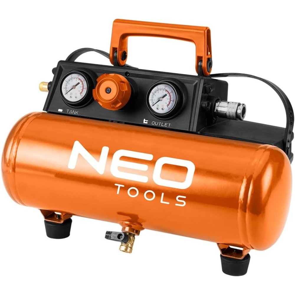 Image of Topex 04-620 compressore e+ 18v, v, 4 bar, 8 l