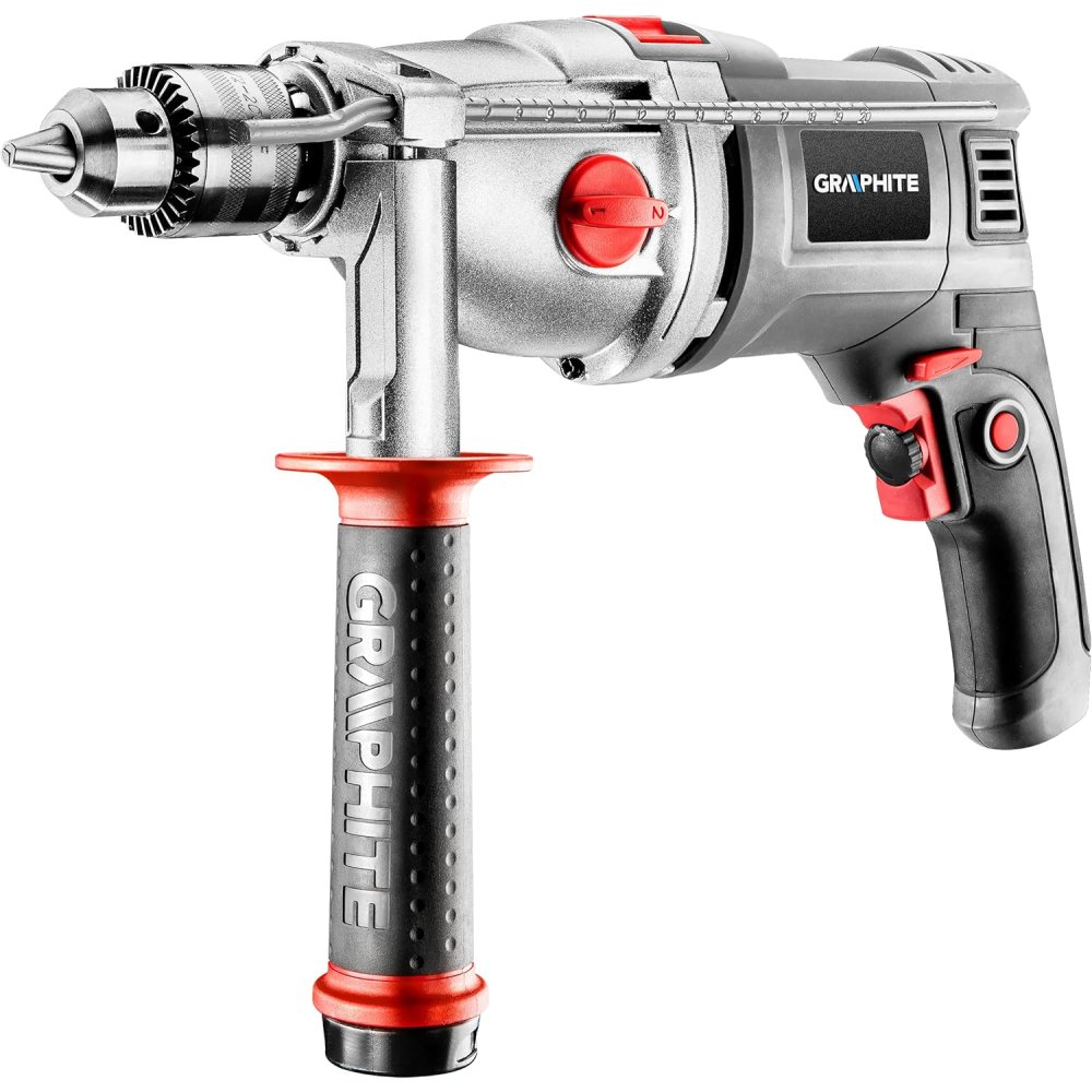 Topex 58g722 trapano a percussio ione 1050w doppia velocità  ma d