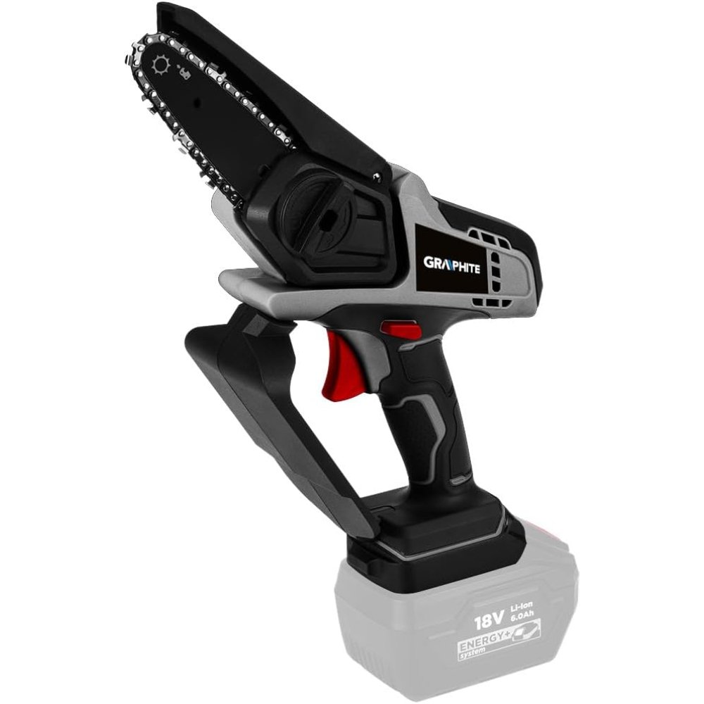 Topex 58ge116 mini motosega a ba atteria energy+ li-lon velocità 