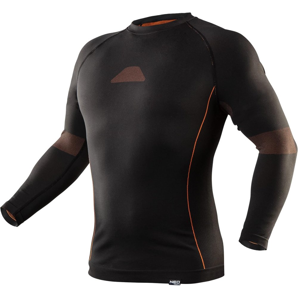 Image of Topex 81-663-xxl xxxl maglia ter manica lunga carbon taglia xxl x