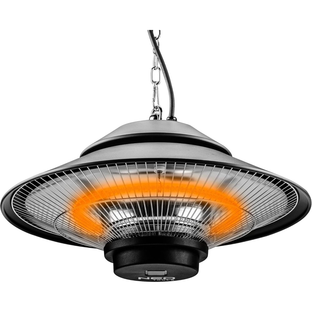 Topex 90-034 riscaldatore ad inf nfrarossi 1500w ip34 lampada ds