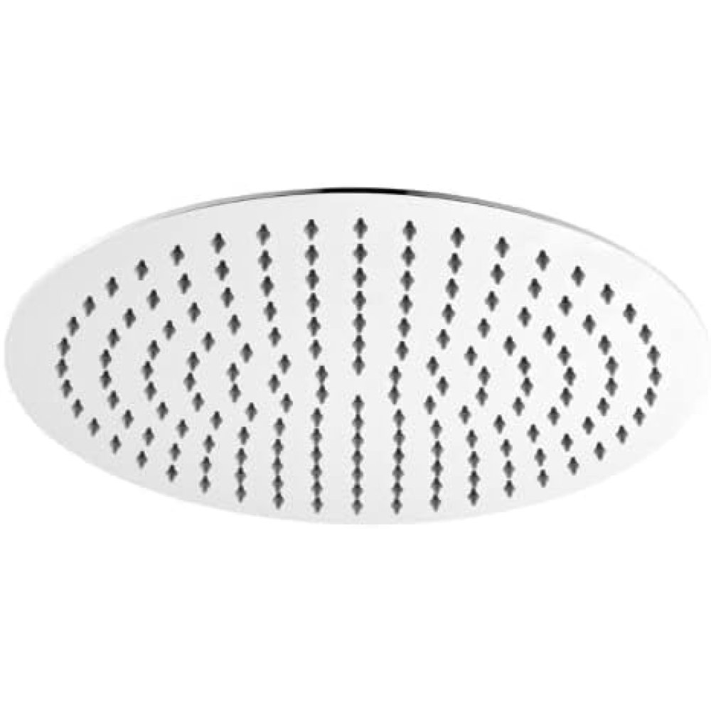 Soffione doccia acciaio inox ss3 04 cromato tondo 30 goplast 1403