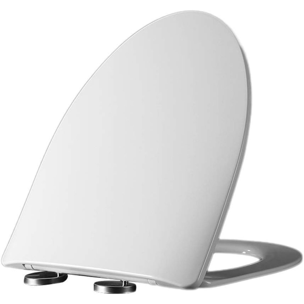 Jsmy sedile wc bianco,coperchio del wc con cerniera regolabile c