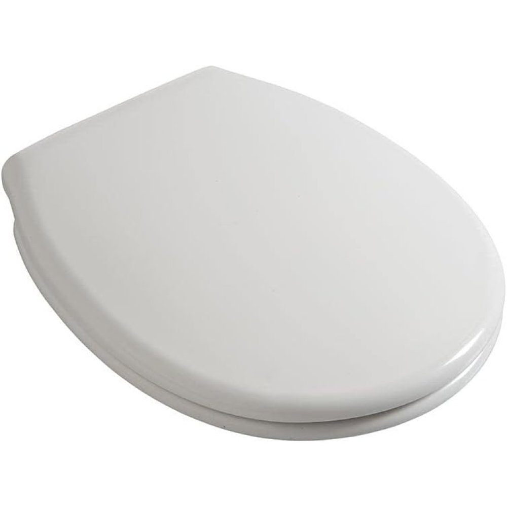 Kiamami valentina sedile copriwater in plastica bianco per wc so
