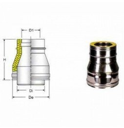 Inox doppia parete aisi 316 racc ordo d.400 450f-350m